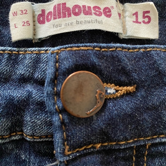 Dollhouse by Macy’s Juniors' Ripped High-Rise Skinny Ankle Jeans - Picture 4 of 8